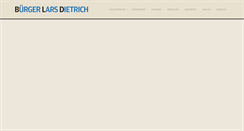 Desktop Screenshot of buergerlarsdietrich.de