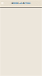 Mobile Screenshot of buergerlarsdietrich.de